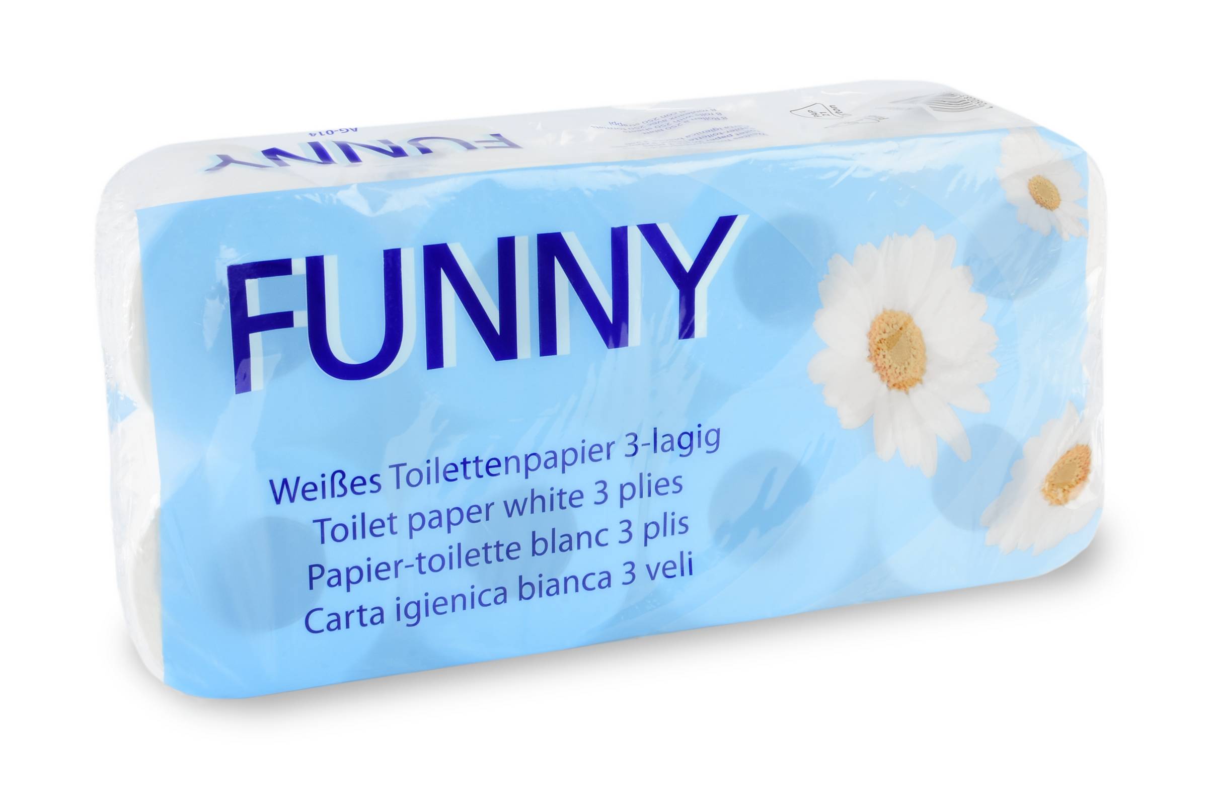 Toilettenpapier 3-lagig, 250 Blatt