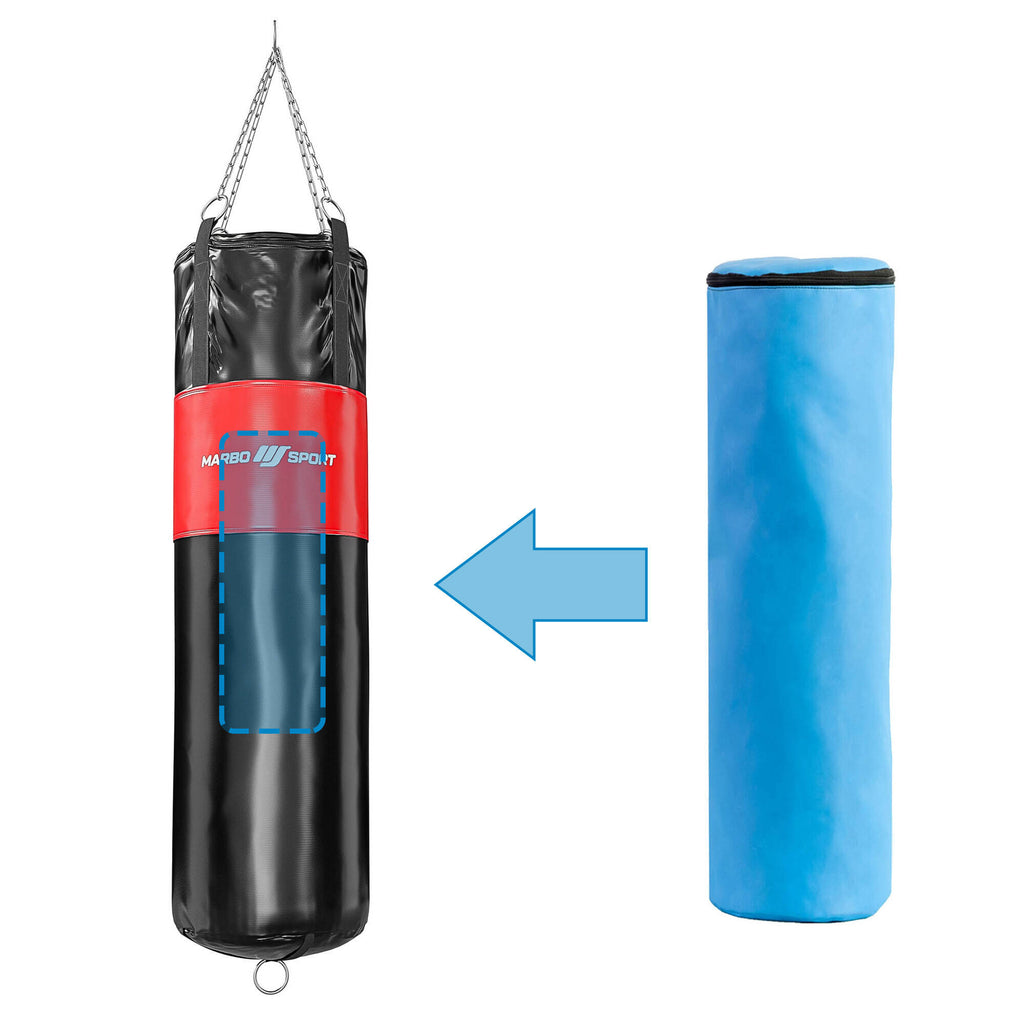 Boxsack extra verstärkt 130cm Ø45cm + Sandsack MC-W130|45-EX - Marbo Sport – Ansicht 5