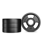 Hantelscheibe Gusseisen 1kg 31mm 3-Grip - MW-O1-kier - Marbo Sport – Ansicht 2