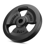 Hantelscheibe Gusseisen 10kg 31mm 3-Grip - MW-O10-kier - Marbo Sport – Ansicht 1