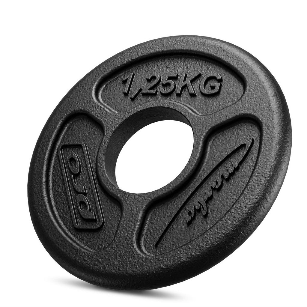 Olympia Hantelscheibe Gusseisen 1,25kg 51mm - MW-O1,25-OLI - Marbo Sport – Ansicht 1