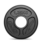 Olympia Hantelscheibe Gusseisen 1,25kg 51mm - MW-O1,25-OLI - Marbo Sport – Ansicht 3