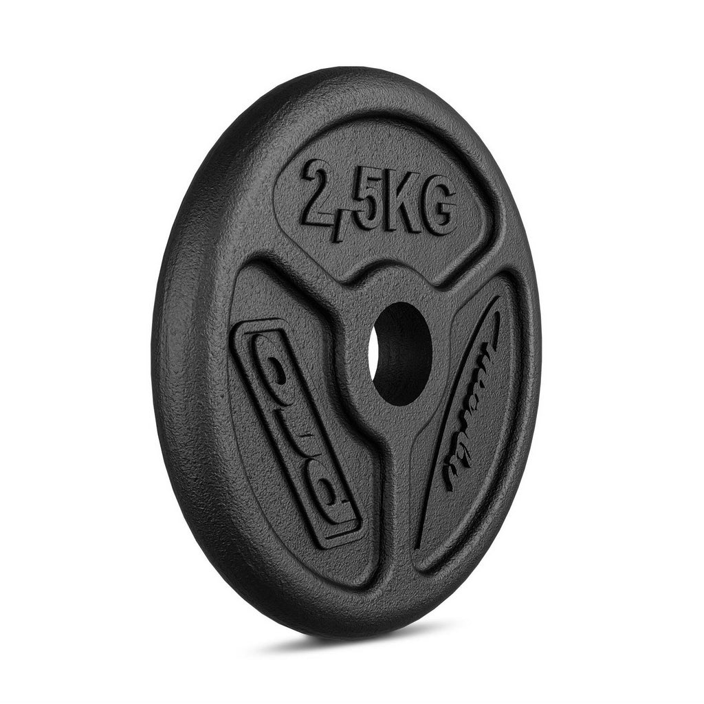 Hantelscheibe 2,5kg Gusseisen Ø31mm MW-O2,5-slim - Marbo Sport – Ansicht 4