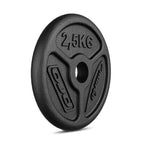 Hantelscheibe 2,5kg Gusseisen Ø31mm MW-O2,5-slim - Marbo Sport – Ansicht 4