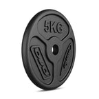 Hantelscheibe 5kg Gusseisen Ø31mm MW-O5-slim - Marbo Sport – Ansicht 4
