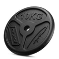 Hantelscheibe 10kg Gusseisen Ø31mm MW-O10-slim - Marbo Sport – Ansicht 1