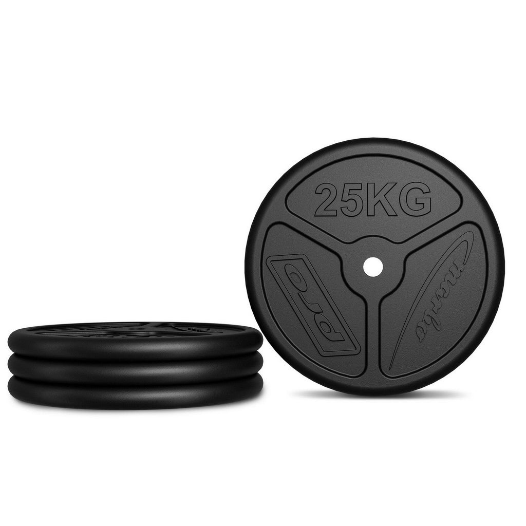 Hantelscheibe 25kg Gusseisen Ø31mm MW-O25-slim - Marbo Sport – Ansicht 2