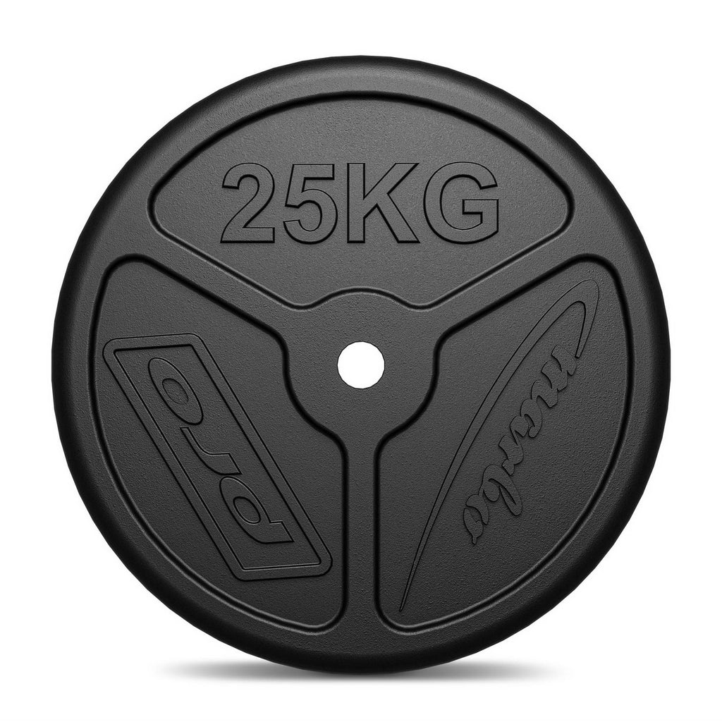 Hantelscheibe 25kg Gusseisen Ø31mm MW-O25-slim - Marbo Sport – Ansicht 3