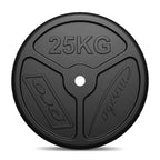Hantelscheibe 25kg Gusseisen Ø31mm MW-O25-slim - Marbo Sport – Ansicht 3