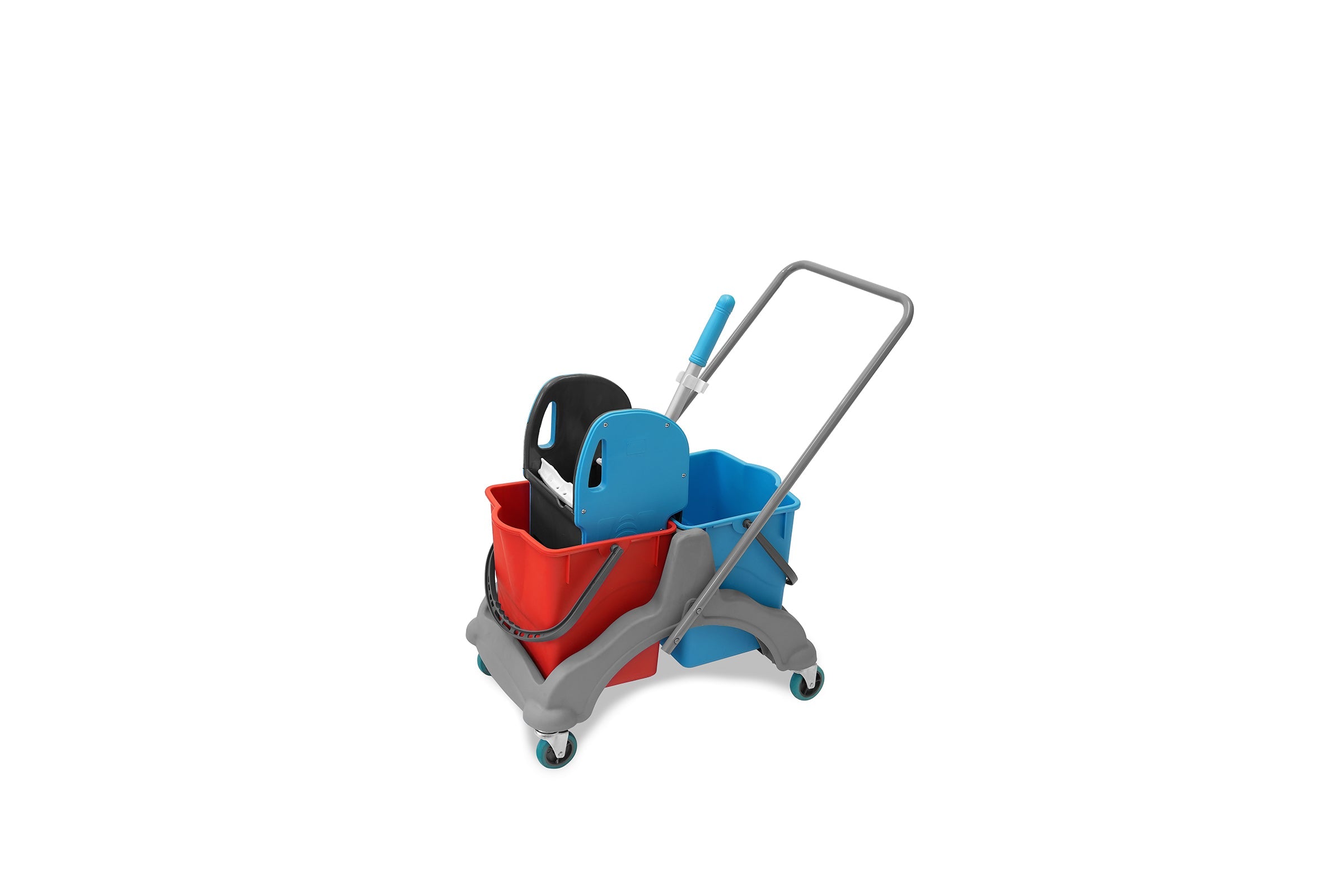Doppelfahrwagen, 2 x 25 l Eimer
