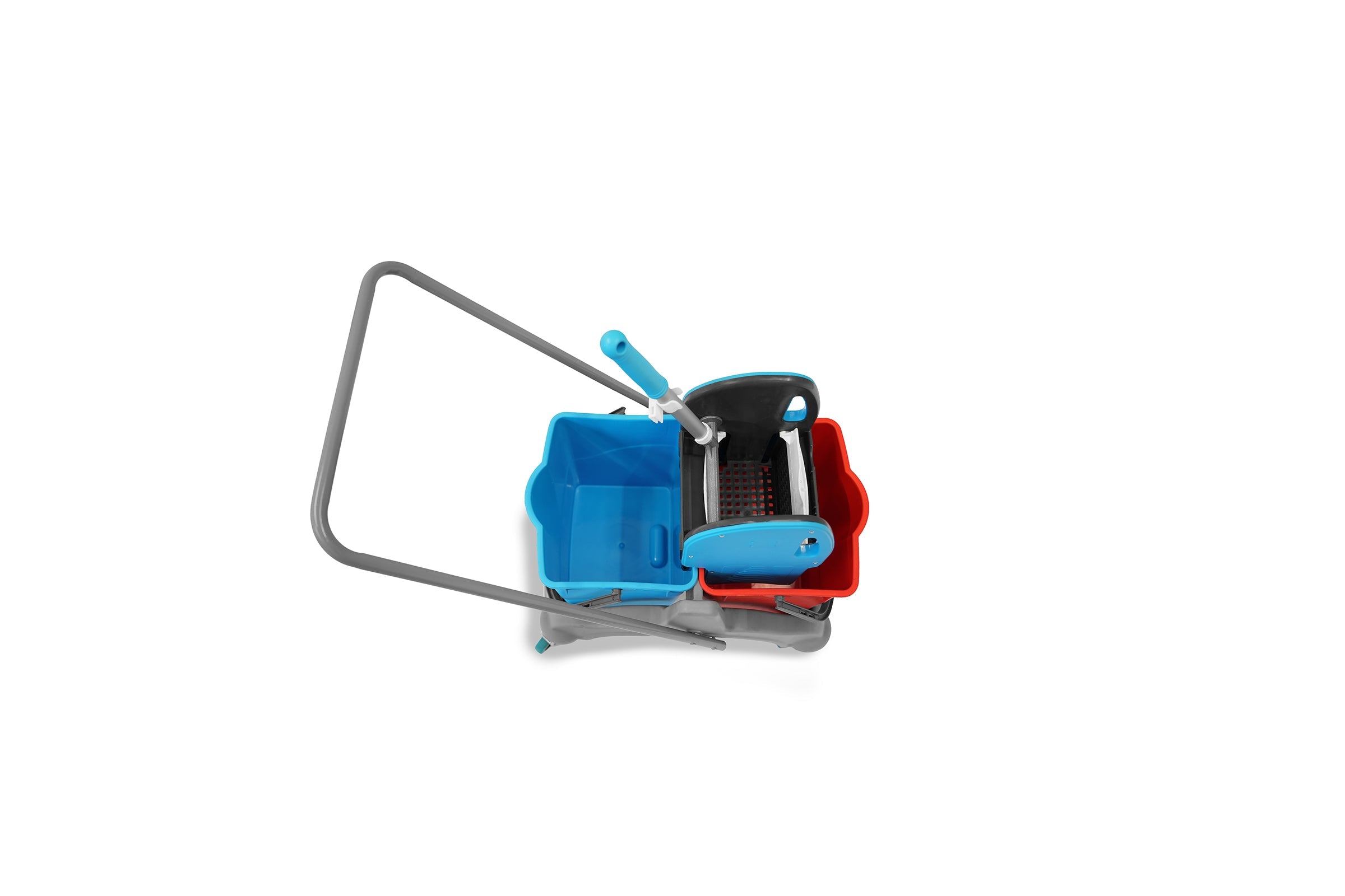 Doppelfahrwagen, 2 x 25 l Eimer