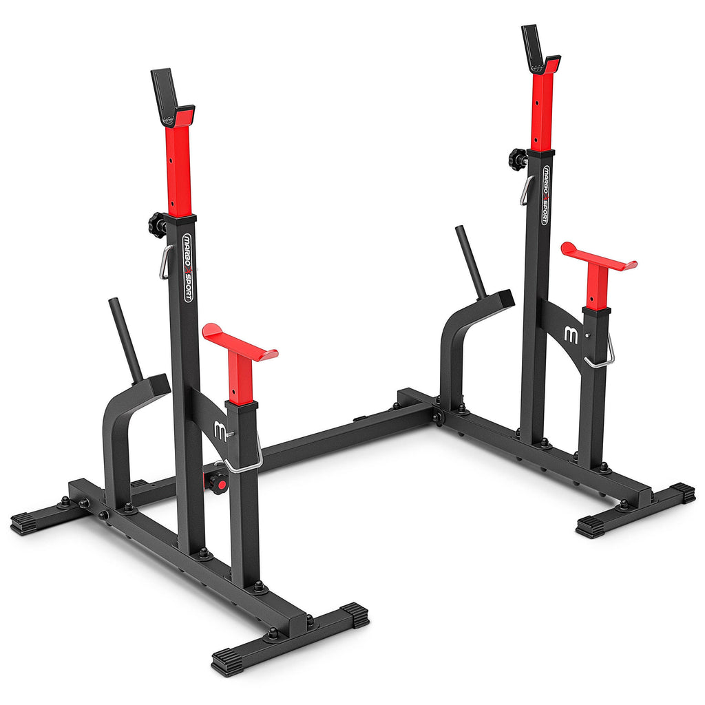 Langhantelständer mit Sicherheitsablage und Höhenverstellung MS-S104 - Marbo Sport – Ansicht 1