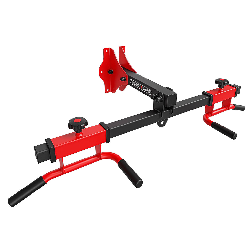 Verstellbare Klimmzugstange für Wand und Decke mit Boxsackhalter MS-D202 - Marbo Sport – Ansicht 1