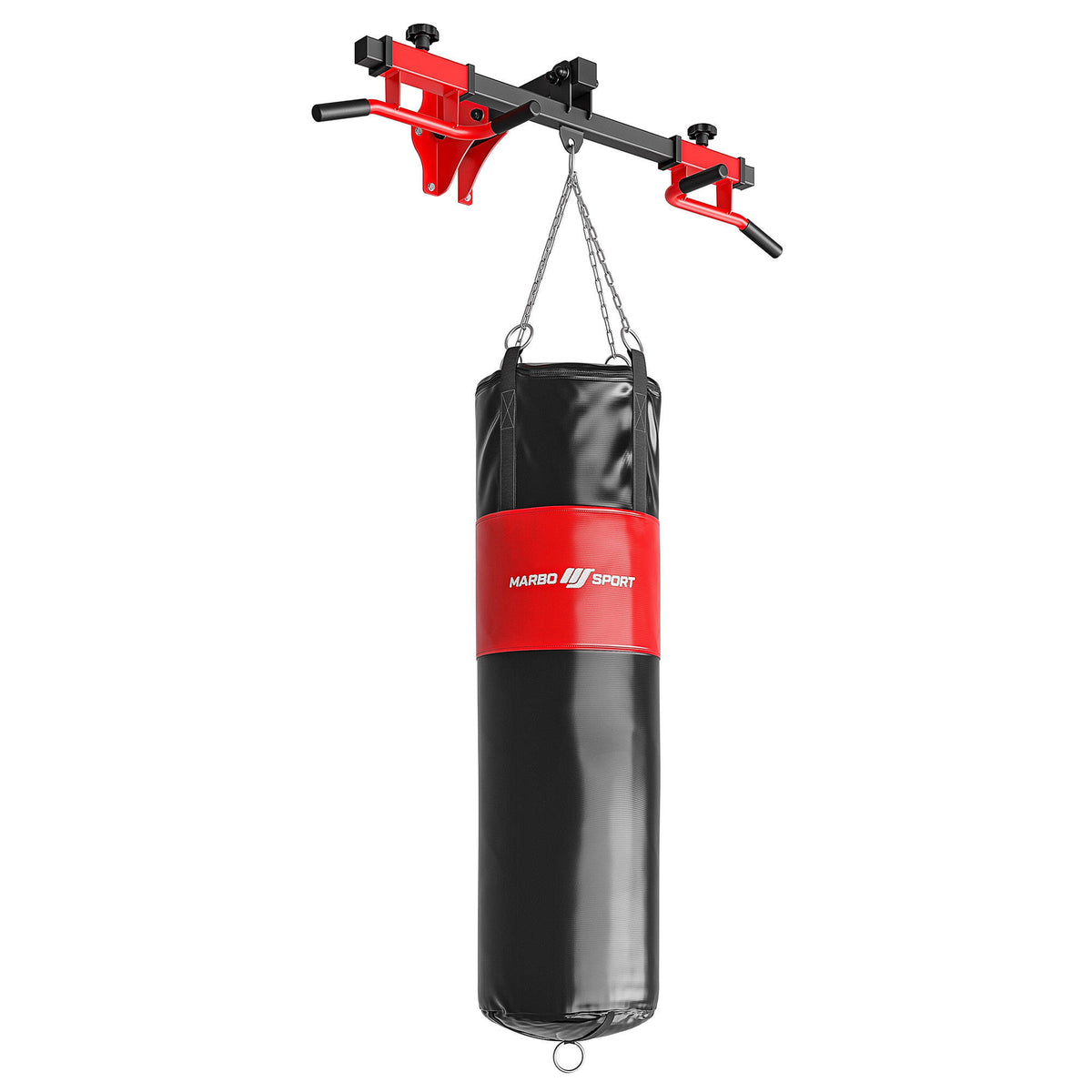 Verstellbare Klimmzugstange für Wand und Decke mit Boxsackhalter MS-D202 - Marbo Sport – Ansicht 7