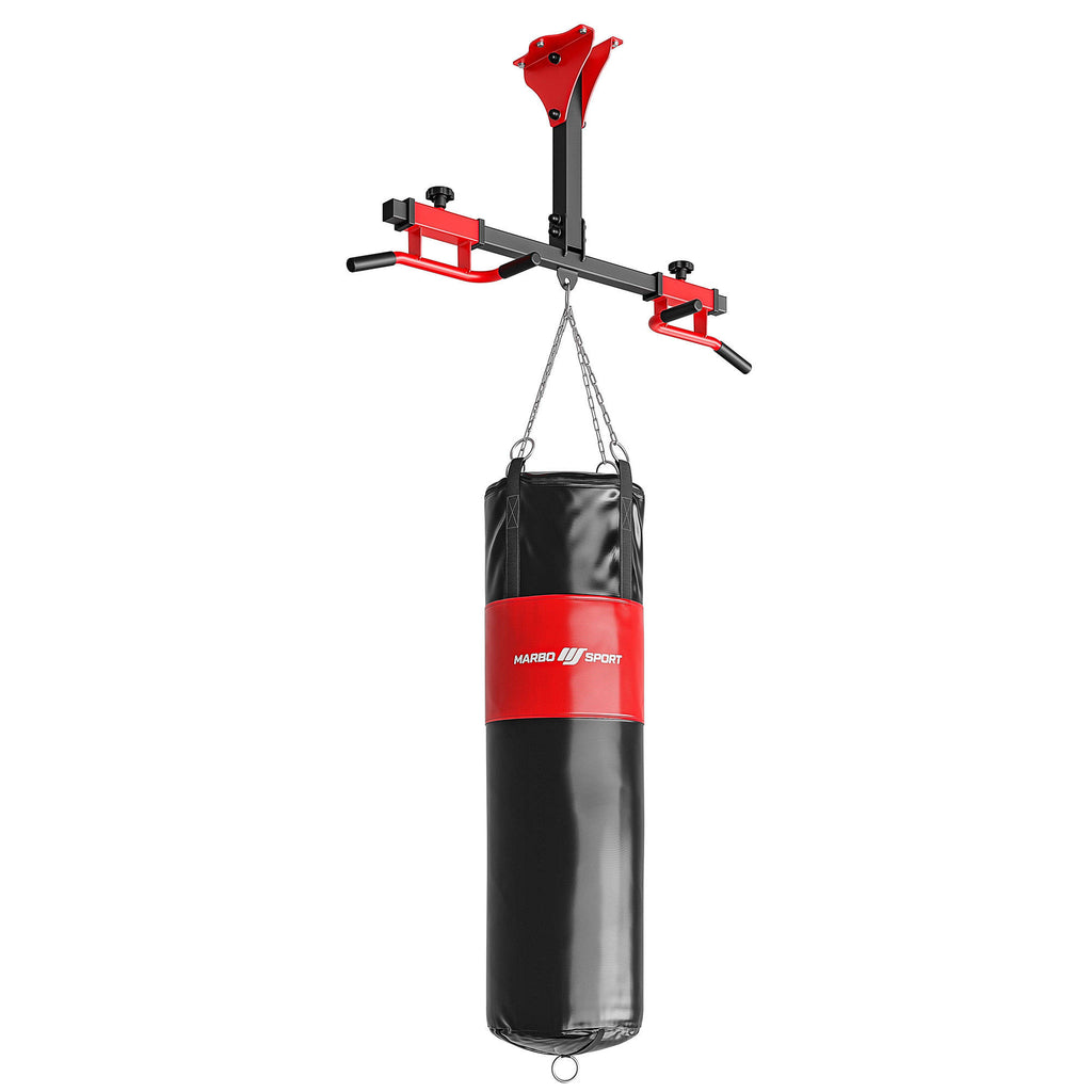 Verstellbare Klimmzugstange für Wand und Decke mit Boxsackhalter MS-D202 - Marbo Sport – Ansicht 8