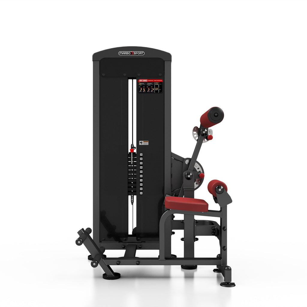 2-in-1 Rücken- und Bauchmaschine mit Gewichtsstapel MP-U220 - Marbo Sport – Ansicht 2