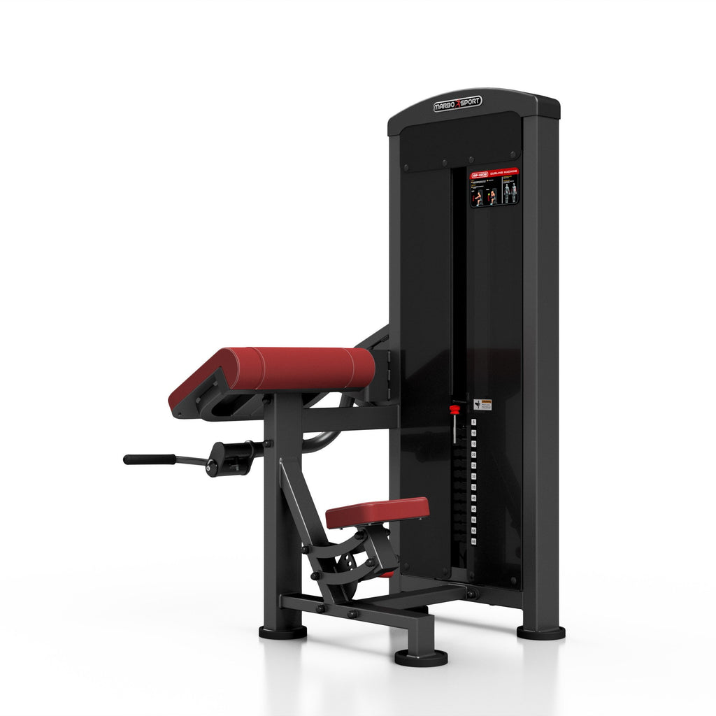Bizepsmaschine mit 60 kg Stapel MP-U232 - Marbo Sport – Ansicht 3