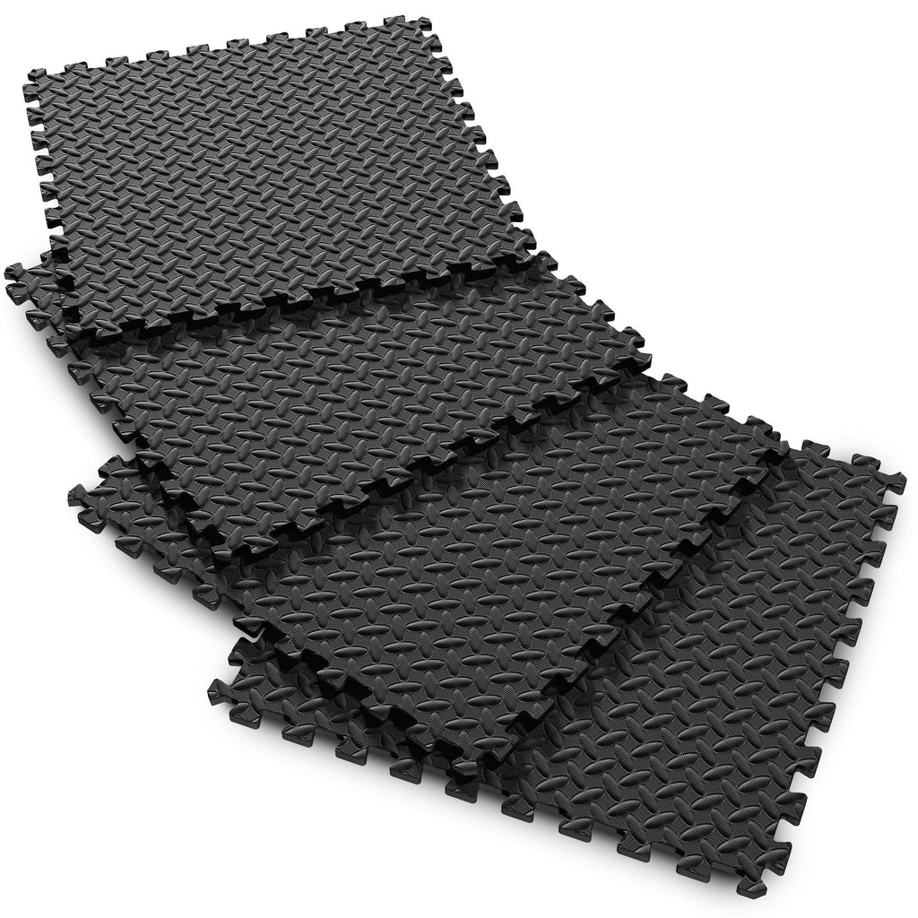 Fitness Puzzlematte (Schutzmatte) 12mm 4-teile - Marbo Sport – Ansicht 1