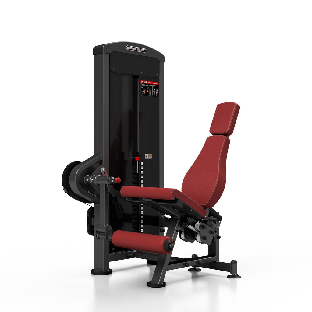 Beinstrecker Maschine (bordeauxrot) MP-U234- Marbo Sport – Ansicht 1