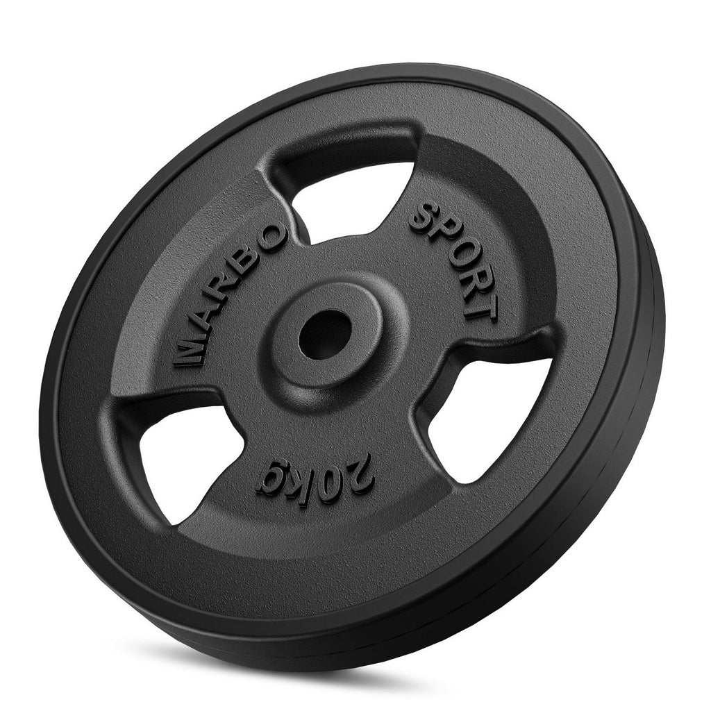 Krafttrainings-Set: Langhantel, SZ-Curlstange & Hantelscheiben 172kg - Marbo Sport – Ansicht 6