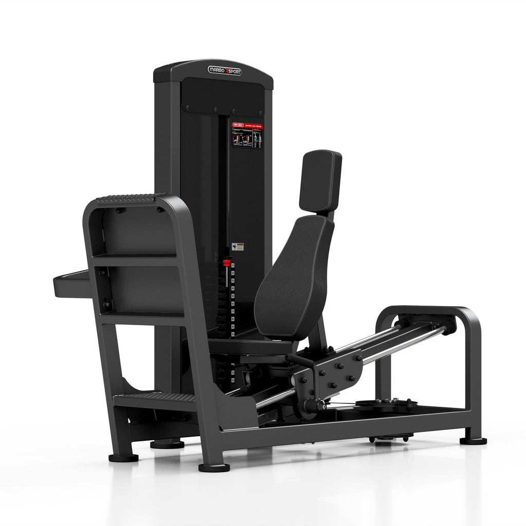 Beinpresse Horizontal Sitzend (schwarz) MP-U217 - Marbo Sport – Ansicht 1