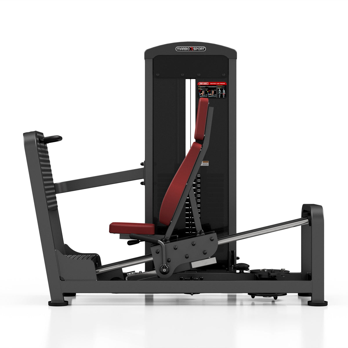 Beinpresse Horizontal Sitzend (schwarz) MP-U217 - Marbo Sport – Ansicht 2