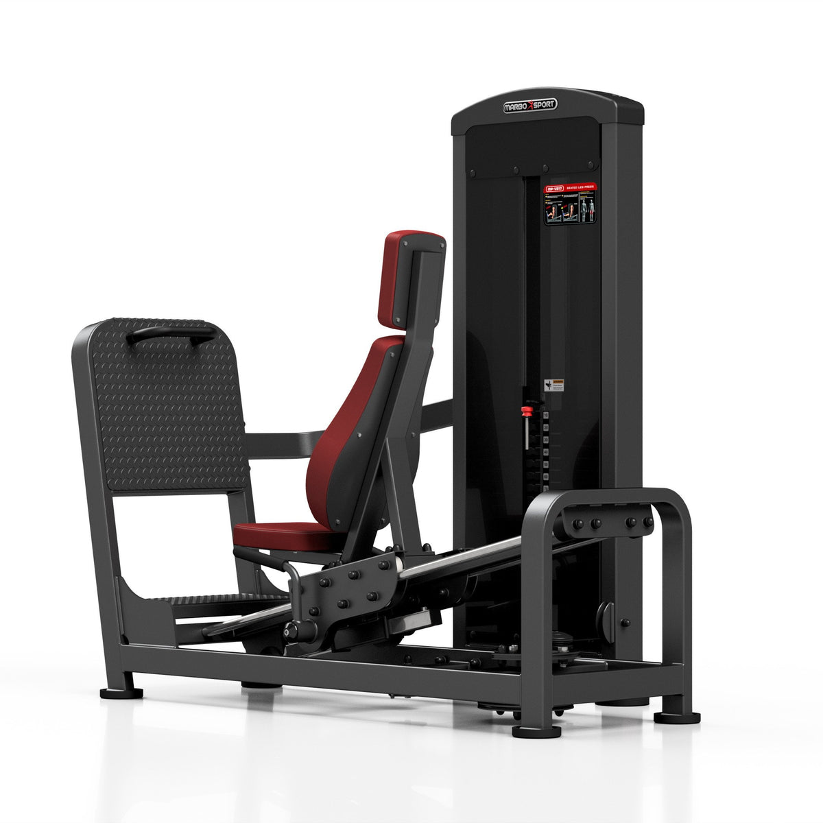 Beinpresse Horizontal Sitzend (schwarz) MP-U217 - Marbo Sport – Ansicht 3