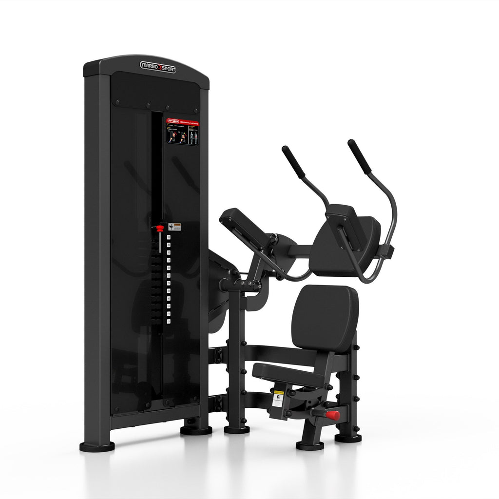 Bauchmuskelmaschine (schwarz) MP-U223 - Marbo Sport – Ansicht 1