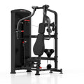 Brustpresse Maschine Sitzend (schwarz) MP-U225 - Marbo Sport – Ansicht 1