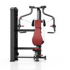 Brustpresse Maschine Sitzend (schwarz) MP-U225 - Marbo Sport – Ansicht 4
