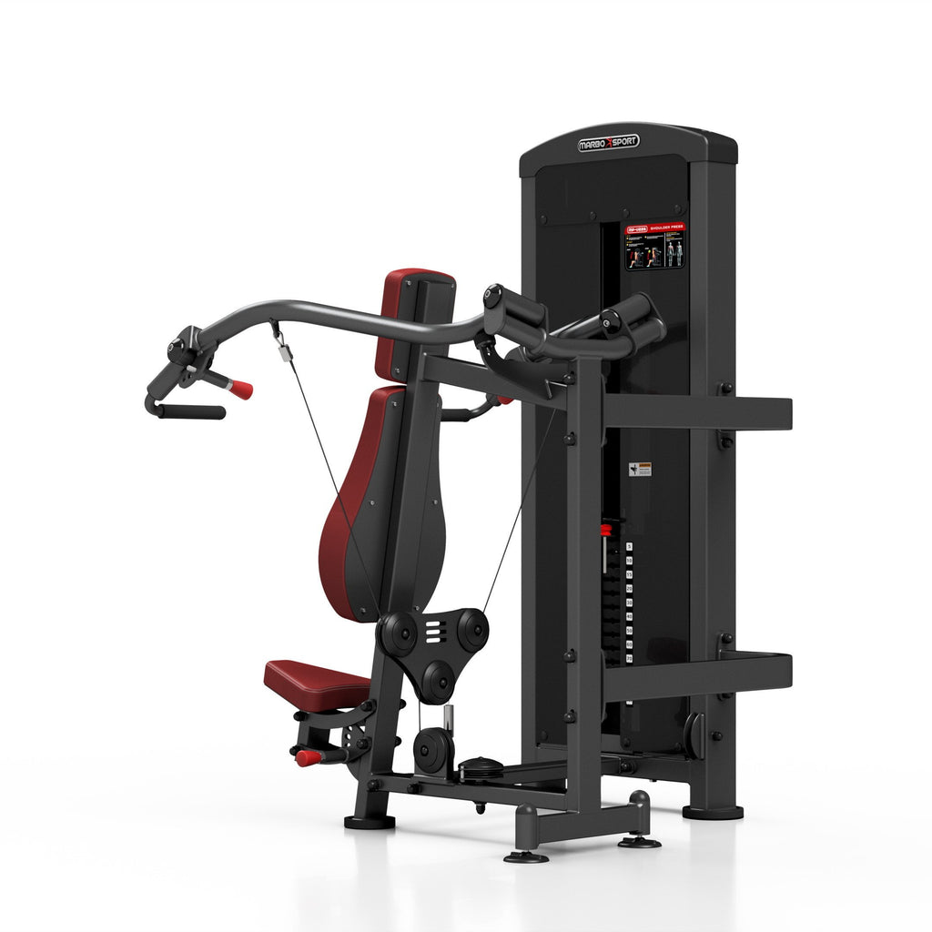 Schulterpresse Maschine (schwarz) MP-U226 - Marbo Sport – Ansicht 3