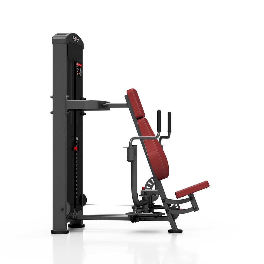 Butterfly Maschine für Brustmuskeln (schwarz) MP-U227 - Marbo Sport – Ansicht 4