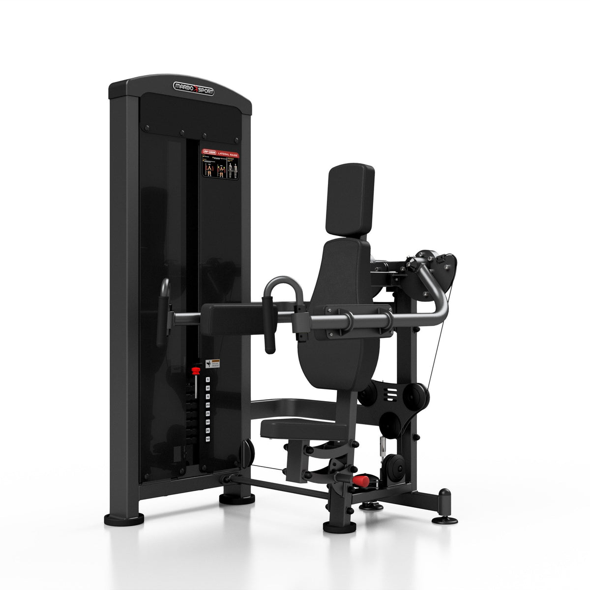 Seitheben Maschine (schwarz) MP-U228 - Marbo Sport – Ansicht 1