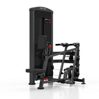 Latrudermaschine mit Bruststütze - Rudermaschine (schwarz) MP-U229 - Marbo Sport – Ansicht 1
