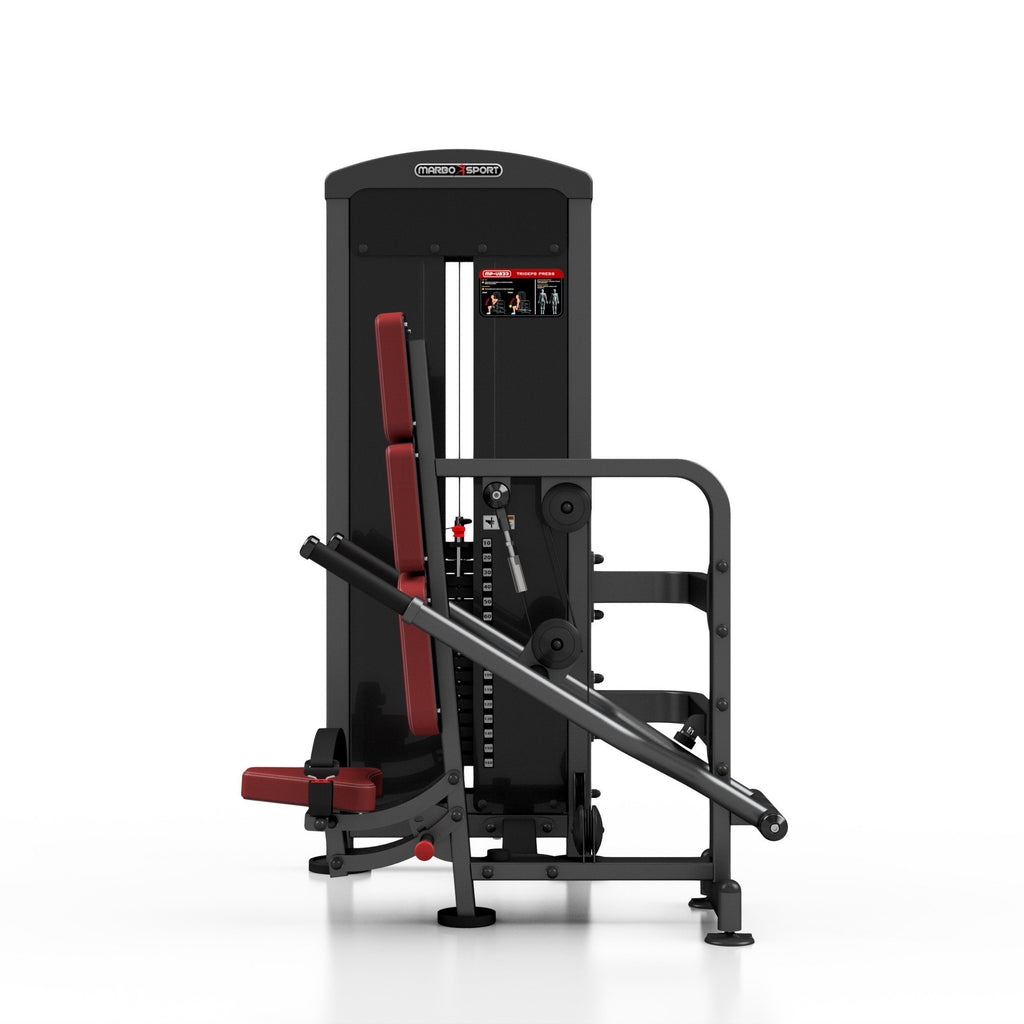 Trizepsmaschine - Trizepspresse (schwarz) MP-U233 - Marbo Sport – Ansicht 2