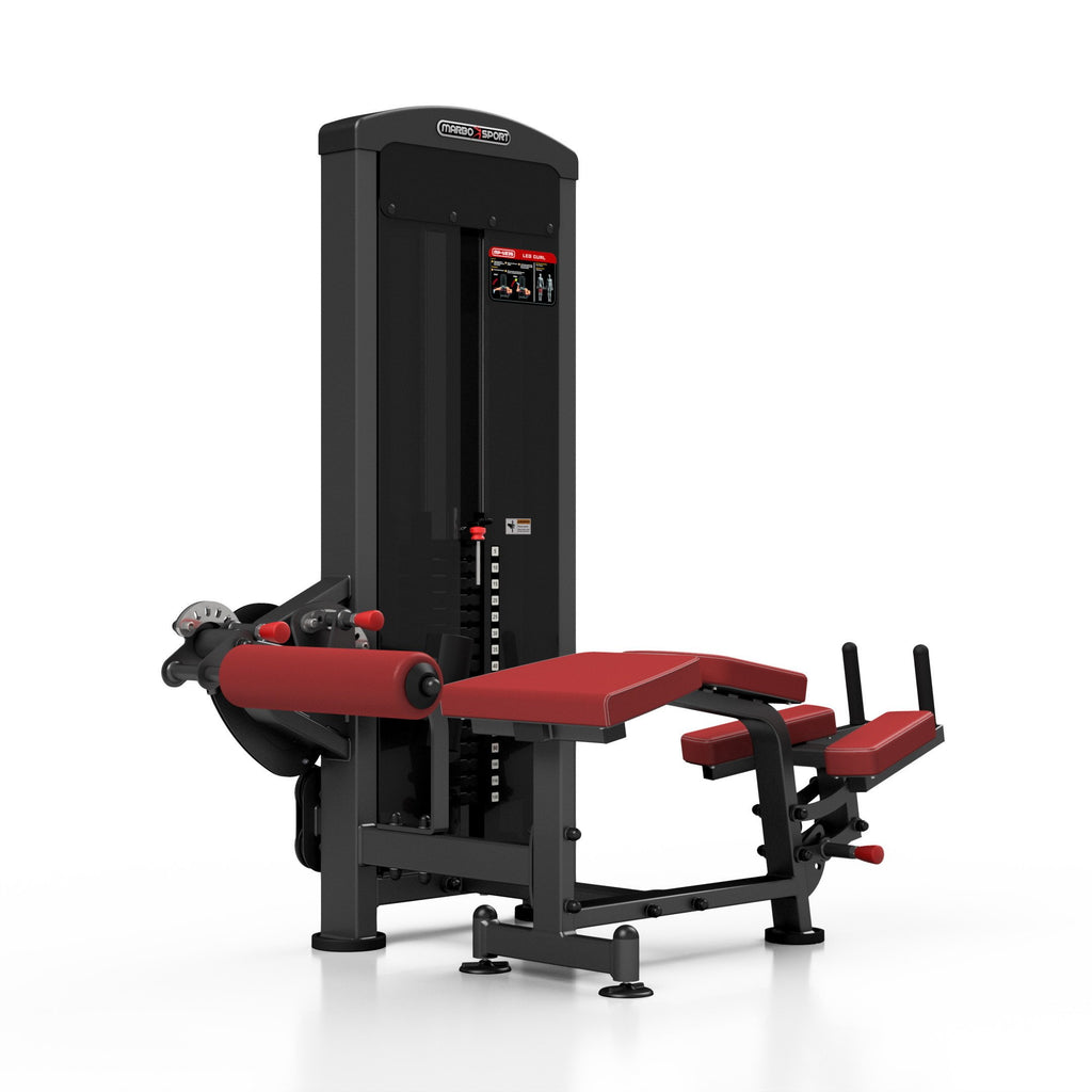 Beinbeuger Maschine Liegend (schwarz) MP-U235 - Marbo Sport – Ansicht 2