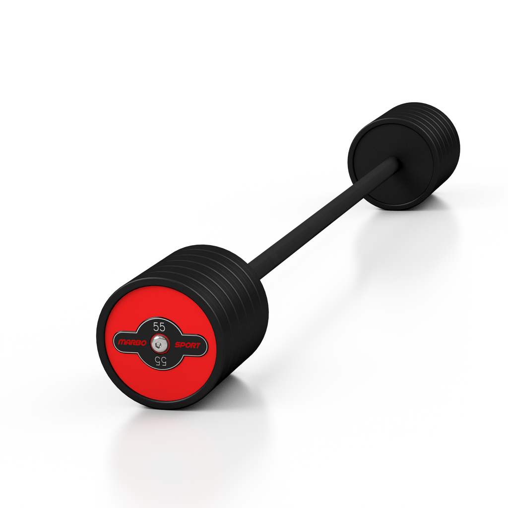 Gummistange gerade 55 kg Roter Glanz - Marbo Sport – Ansicht 1