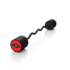 Gummierte SZ-Langhantel 50 kg Roter Glanz - Marbo Sport – Ansicht 3