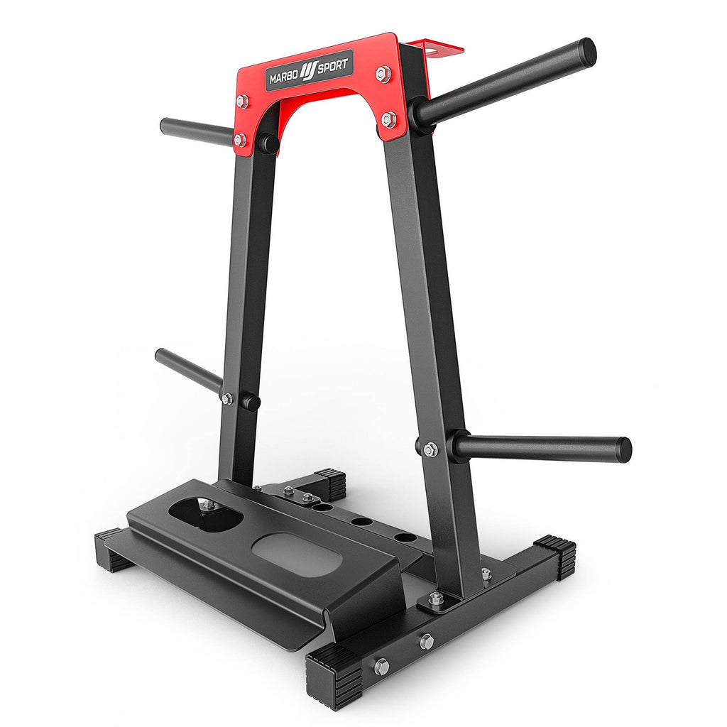 Hantelscheibenständer mit Stangenhalter MH-S207 - Marbo Sport – Ansicht 2
