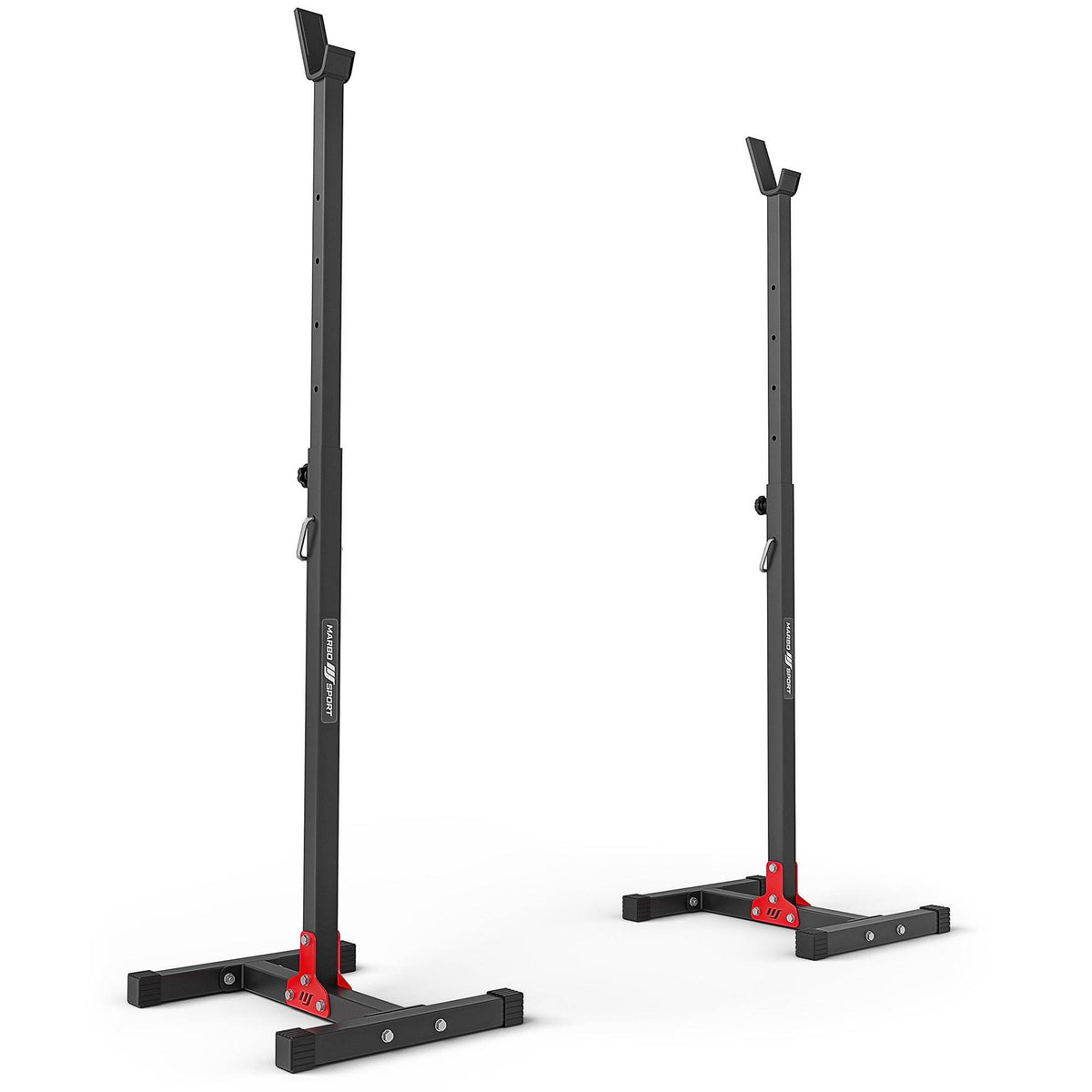 Hantelbank Langhantelablage Verstellbar (2 Stück) MH-S201 - Marbo Sport – Ansicht 2
