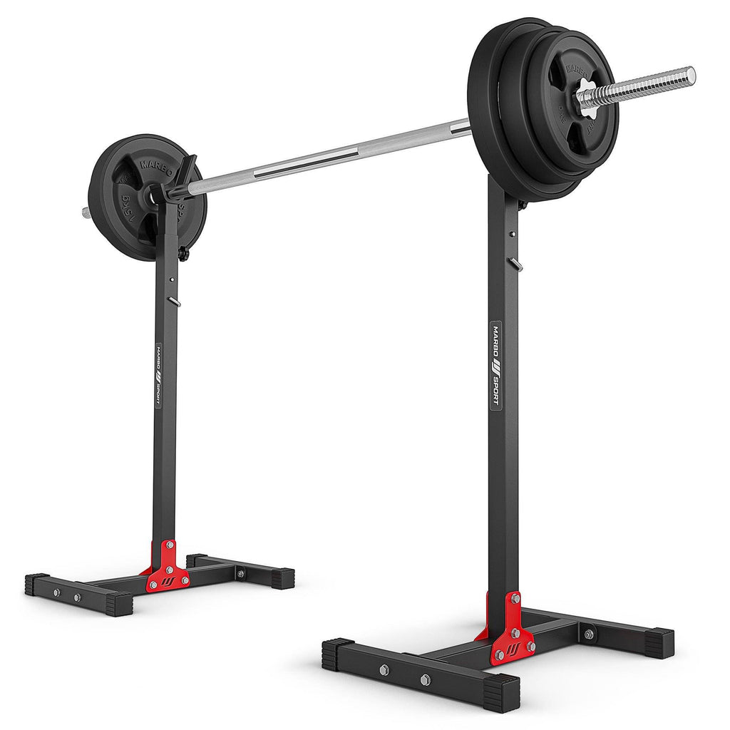 Hantelbank Langhantelablage Verstellbar (2 Stück) MH-S201 - Marbo Sport – Ansicht 3