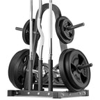 Hantelscheibenständer mit Stangenhalter und Hantelhalter MH-S007v2 - Marbo Sport – Ansicht 4
