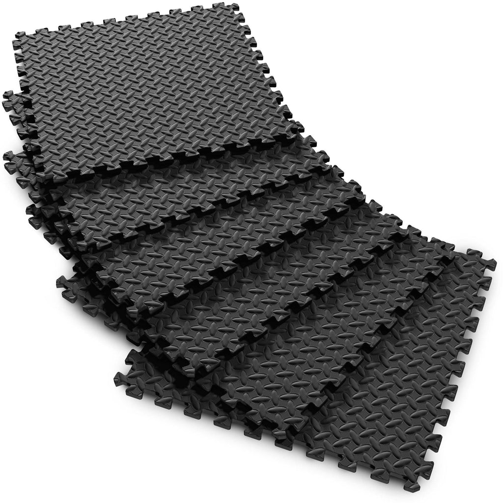 Fitness Puzzlematte (Schutzmatte) 12mm 6-teile - Marbo Sport – Ansicht 1