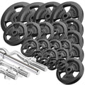 Hantelstangen Tri-Grip Hantelscheiben Set 172 kg - Marbo Sport – Ansicht 1