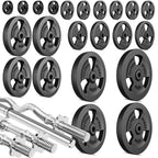 Hantelstangen Tri-Grip Hantelscheiben Set 172 kg - Marbo Sport – Ansicht 2