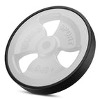 Tri-Grip gummierte Guss Hantelscheiben-Set Gewichte mit ø30/31 mm Bohrung | Set 60kg / 2 x 15 kg + 2 x 10 kg + 2 x 5 kg - Marbo Sport – Ansicht 4