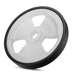 Tri-Grip gummierte Guss Hantelscheiben-Set Gewichte mit ø30/31 mm Bohrung | Set 30 kg / 4 x 5 kg + 4 x 2,5 kg - Marbo Sport – Ansicht 4