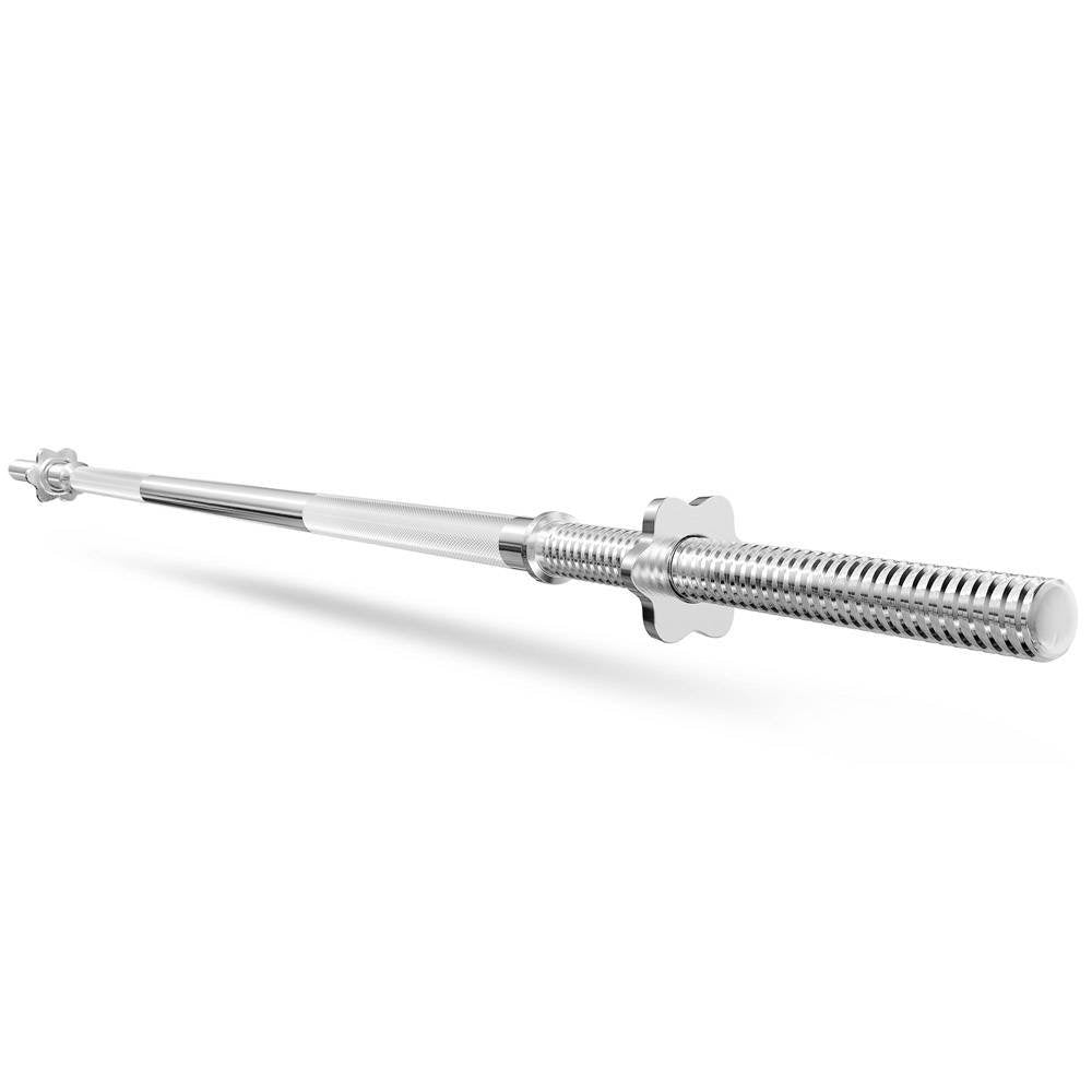 Verstärkte Langhantelstange mit Sternverschlüssen 30mm 167cm - Marbo Sport – Ansicht 1