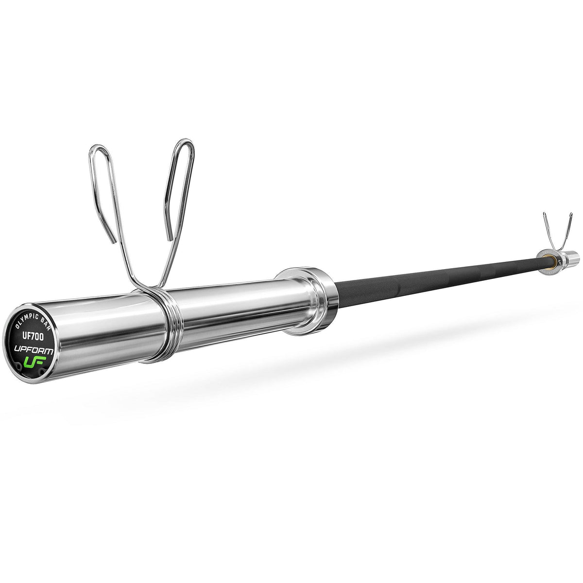 Olympische Langhantelstange 220 cm, 700 kg, Professional UF700 – UpForm – Ansicht 1
