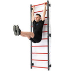 Fitness-Sprossenwand aus Metall 230x81cm MH-U204 - Marbo Sport – Ansicht 1
